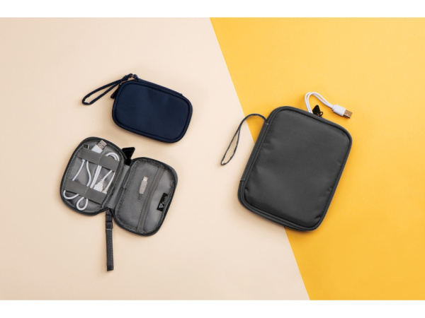 Органайзер для проводов «Keep Organized S», Цвет темно-серый