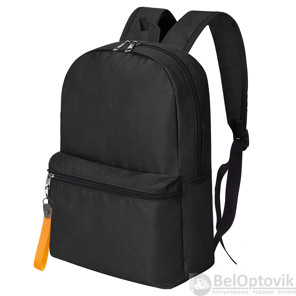 Рюкзак BASIS TO GO, Чёрный/Оранжевый