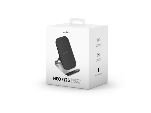 Беспроводное зарядное устройство «NEO Q26 Quick», 15 Вт, Цвет черный