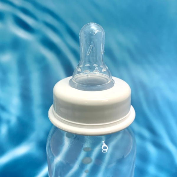 Бутылочка для кормления SIMPLE MED классическая, 125 мл. (с 0 месяцев)