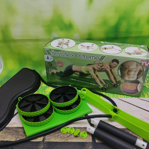 Тренажер с эспандерами Revoflex Xtreme
