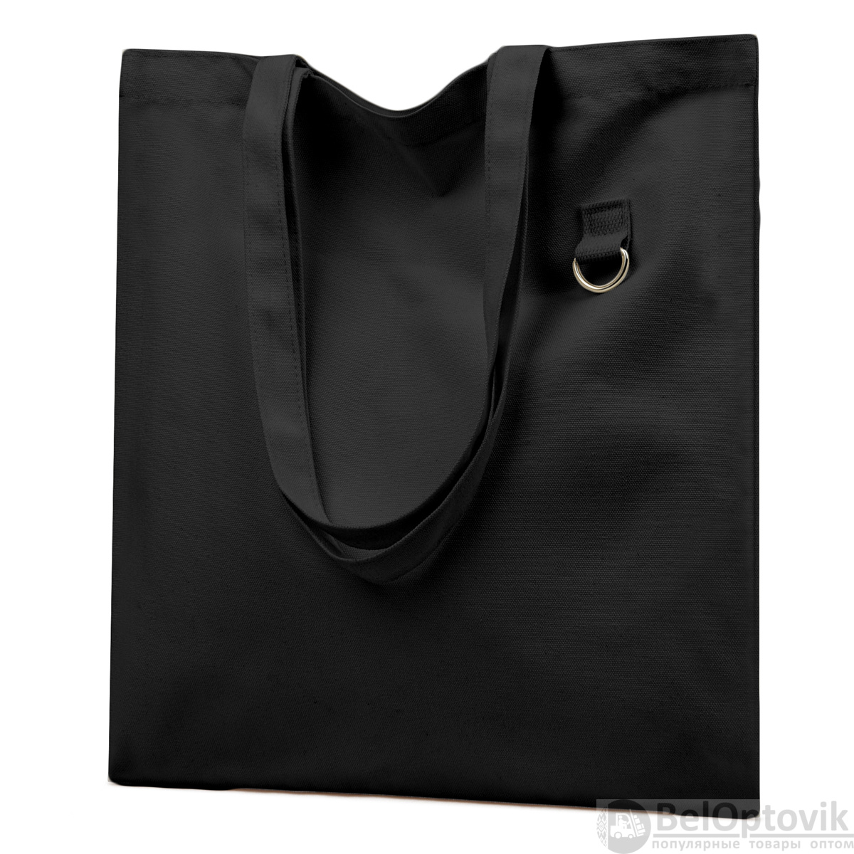 Сумка для покупок LUMISSA 325 г/м², чёрная