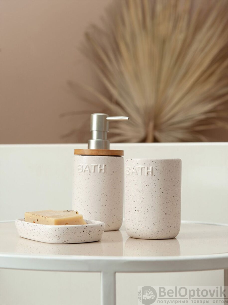 Стакан для ванной Каникулы на Бали, керамика