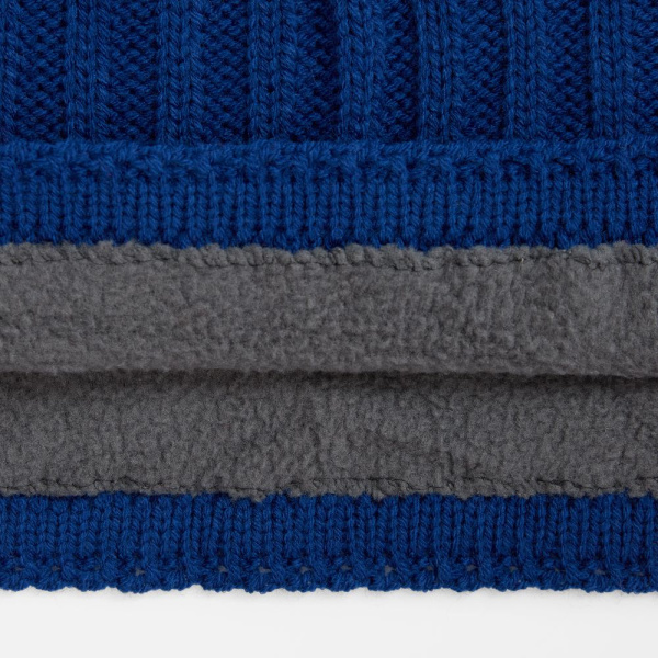 Снуд ComFleece, темно-синий (кобальт), 28х27 см