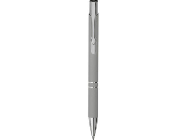 Ручка металлическая шариковая «C1» soft-touch, Цвет серый