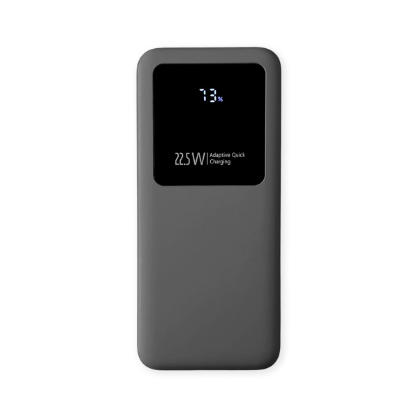 Внешний аккумулятор «Kris Soft Touch», 10 000 мАч, Цвет серый