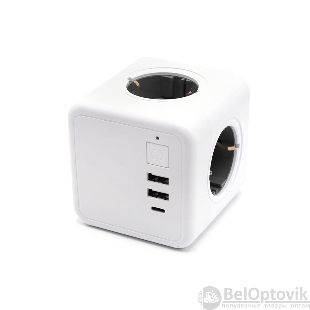 Универсальное зарядное устройство Power Block, белый