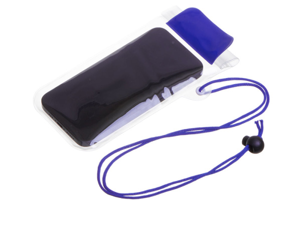 Влагостойкий чехол «Repel», Цвет синий/прозрачный