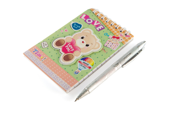 Детский набор: блокнот и ручка