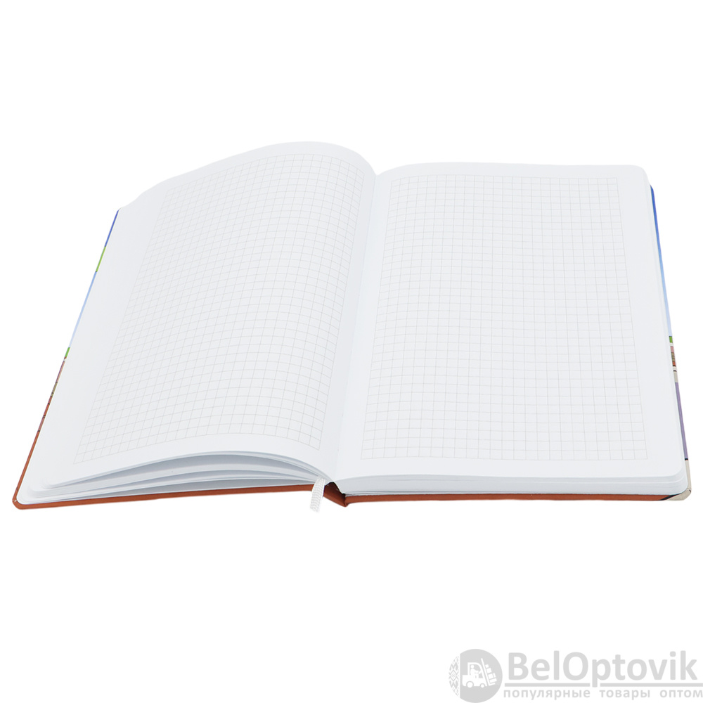 Записная книжка A5 Dziuna Театр в клетку 15,5 x 21 см