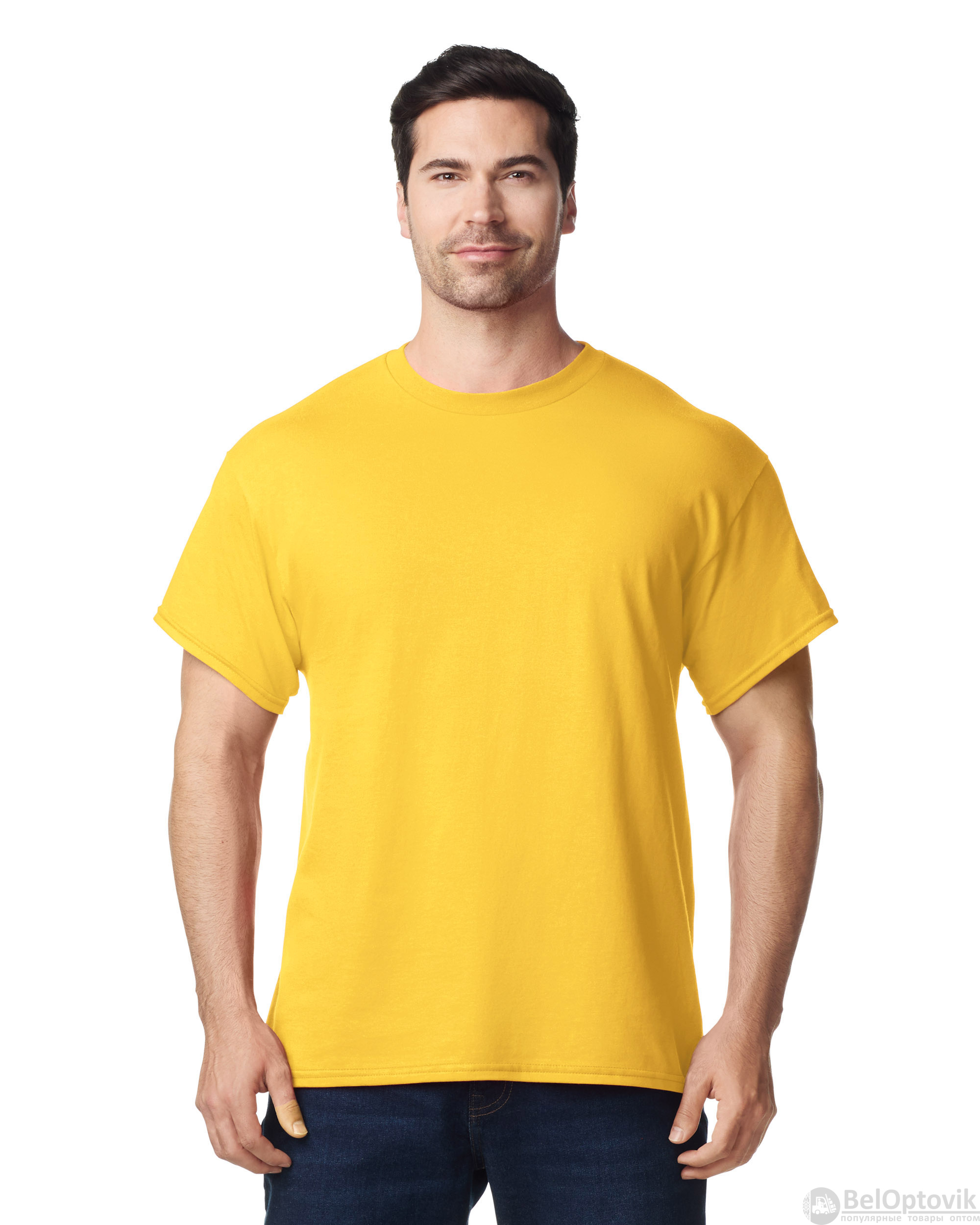 Футболка HEAVY COTTON, ЖЕЛТЫЙ S