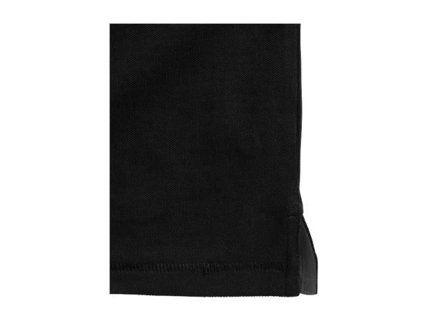 Рубашка поло "Oakville" мужская с длинным рукавом, Размер XL, Цвет черный