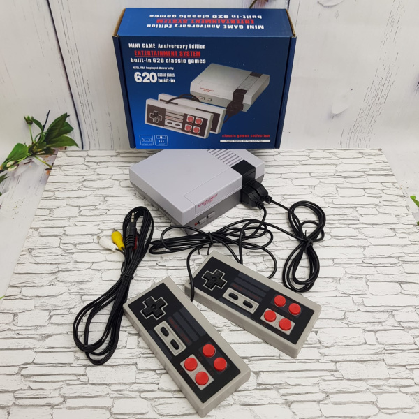 Игровая приставка Entertainment system Денди мини 620 игр (Dendy 8-bit Mini Game Anniversary)