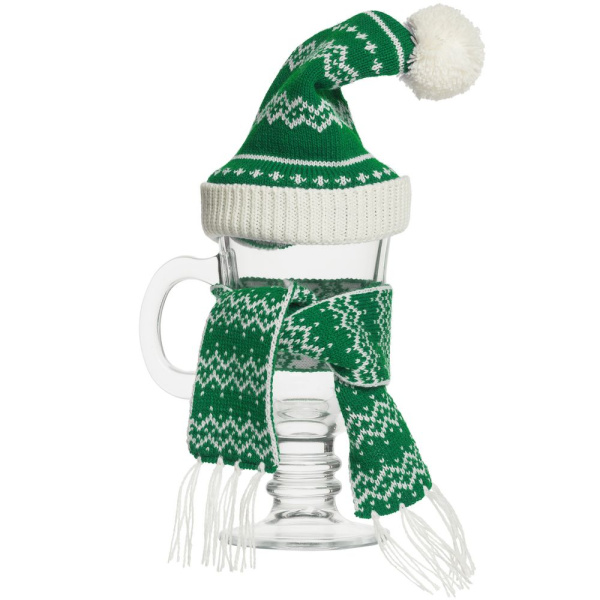 Шапочка на игрушку Dress Cup, ver.2, зеленая, 10х14,5 см