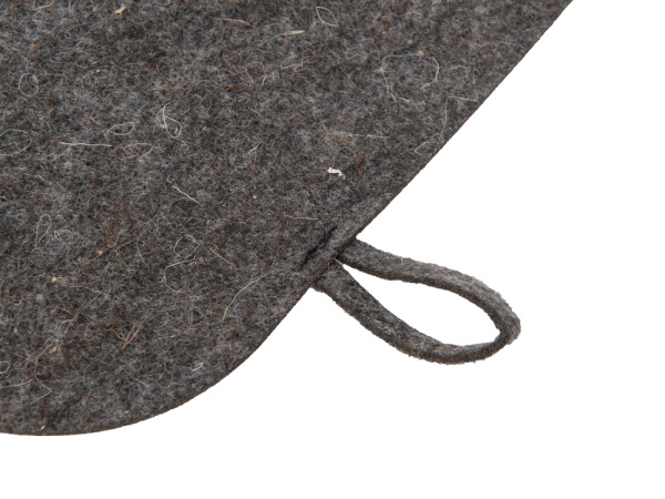 Коврик для бани и сауны «Healing», Цвет серый графит