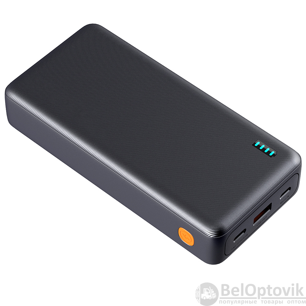 Внешний аккумулятор Belong, 20000 Mah, черный
