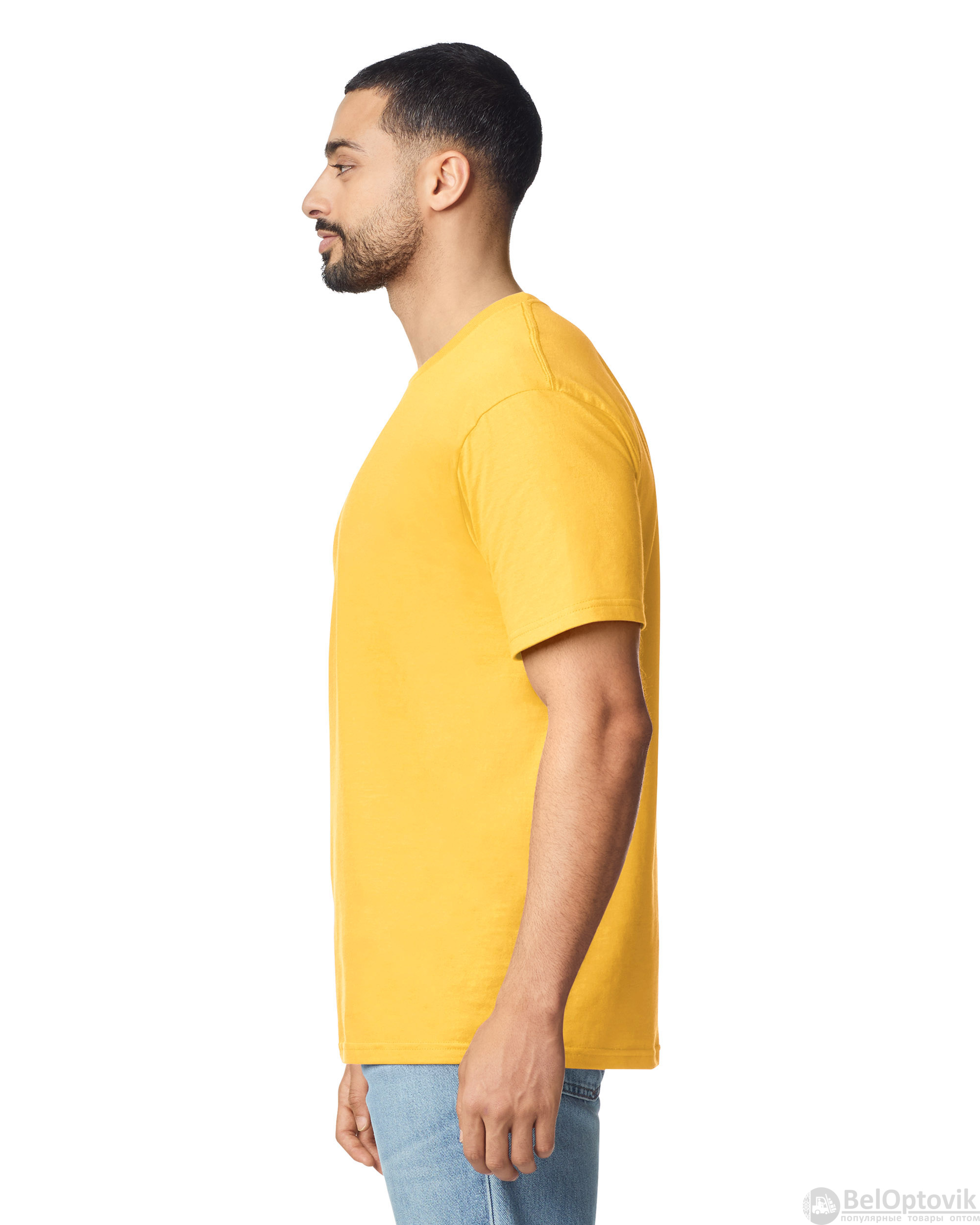Футболка SOFTSTYLE, ЖЕЛТЫЙ 4XL