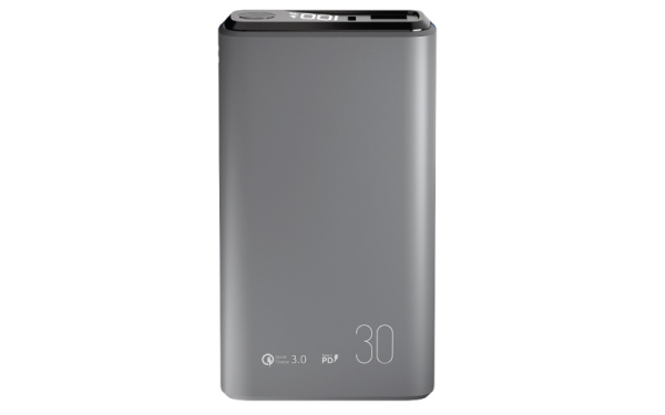 Внешний АКБ QS-30, 30000mAh, space-gray, OLMIO