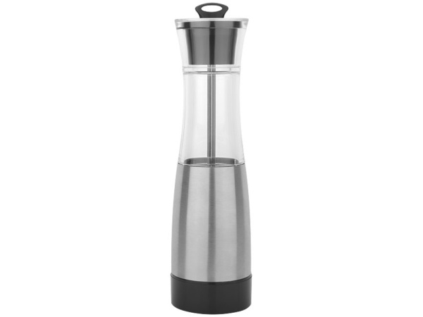 Набор механических мельниц «Duo», Цвет серебристый/прозрачный/черный