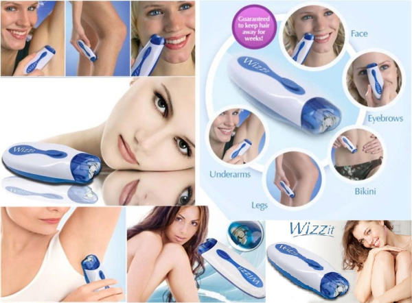 Дорожный набор: Эпилятор WIZZIT + маникюрный набор  с зеркалом