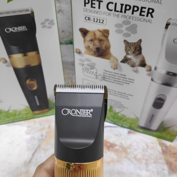 Керамическая машинка для стрижки животных Cronier professional CR-1212