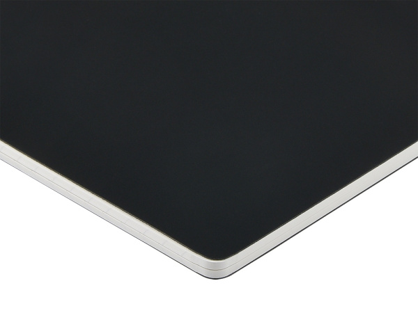 Тетрадь с каменной бумагой А5 «Carrara», Цвет черный