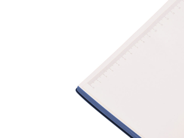 Бизнес-блокнот А5 «C1» soft-touch, Цвет синий