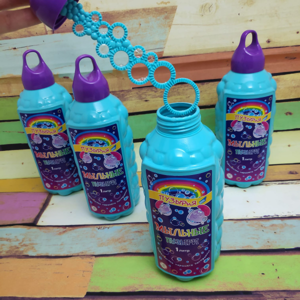 Мыльные пузыри "Пузырия", 1 литр от Dream Makers, Цвет микс