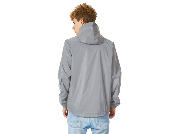 Ветровка светоотражающая «Reflector», Размер XL, Цвет серебристый, светоотражающее покрытие