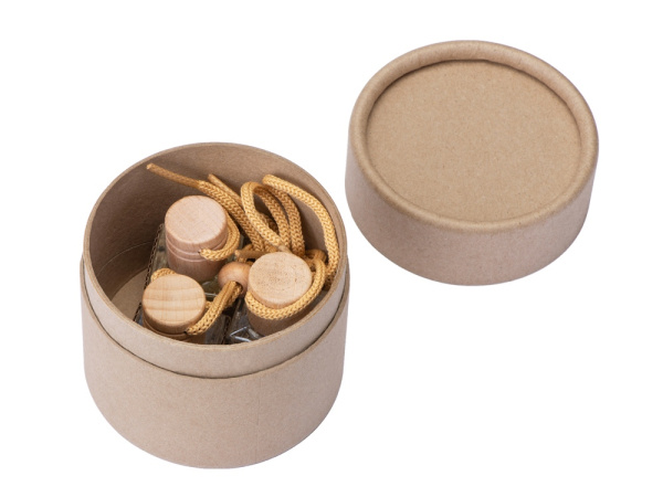 Набор автоароматов в тубусе «Boho 3», Цвет прозрачный