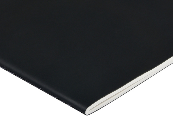 Тетрадь с каменной бумагой А5 «Carrara», Цвет черный