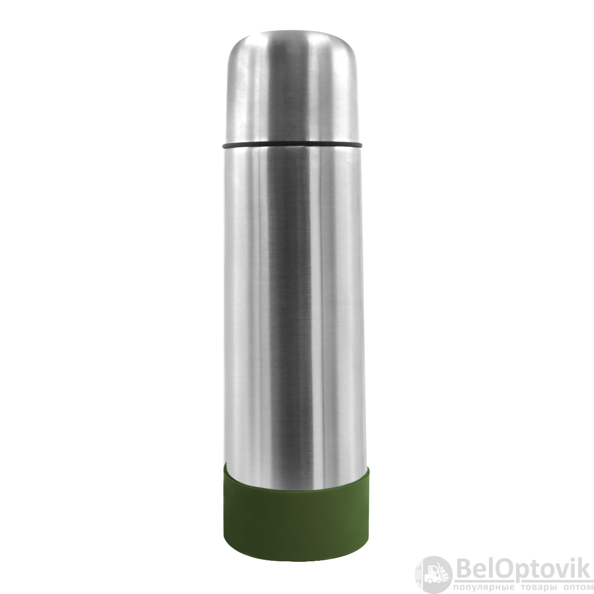 Термос Picnic Silver To Go, серебристый/хаки