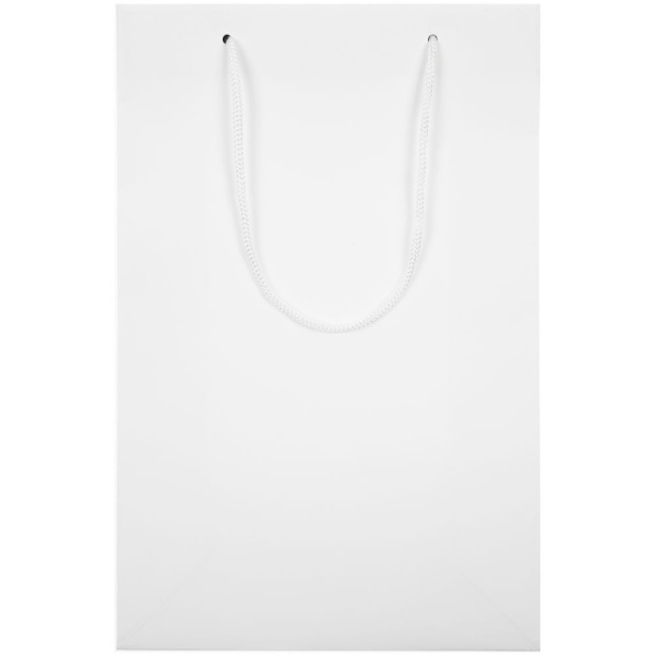 Пакет бумажный Waski M, белый, 23x35x10 см