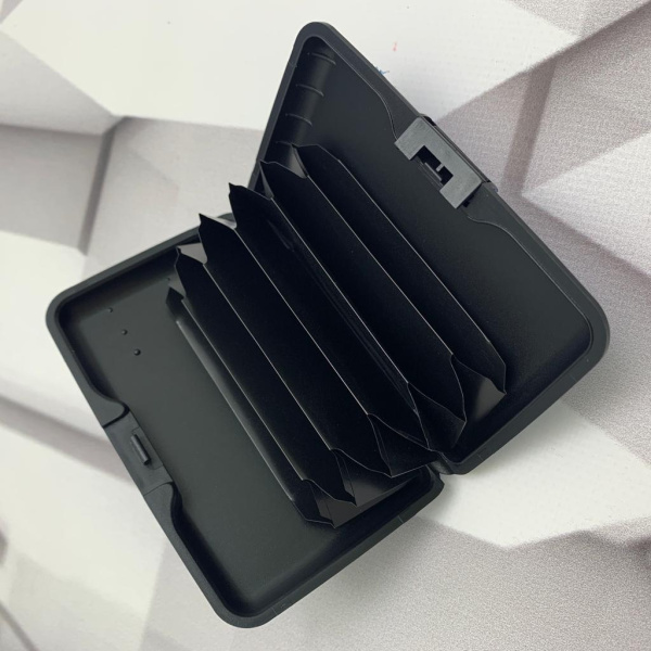 Кардхолдер - держатель банковских карт Hector  / Универсальный держатель для купюр, карт, пропуска, проездного