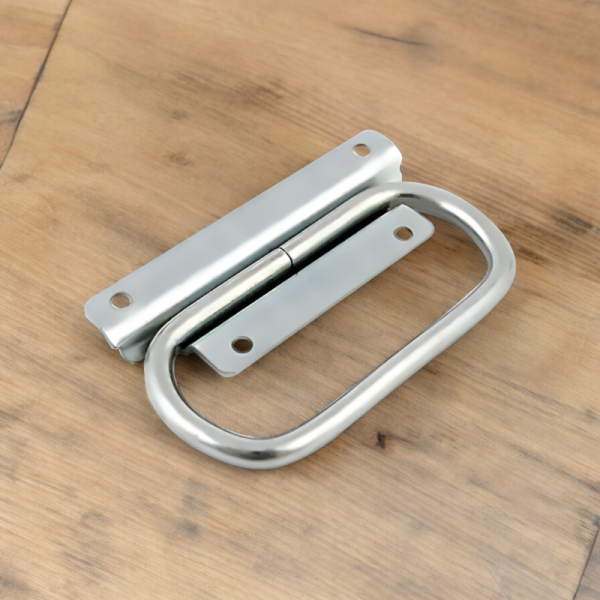 Ручка откидная 110*80 мм Цинк / Надежная и качественная К22 цинк 1