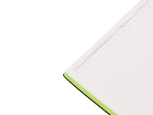 Бизнес-блокнот А5 «C1» soft-touch, Цвет зеленое яблоко