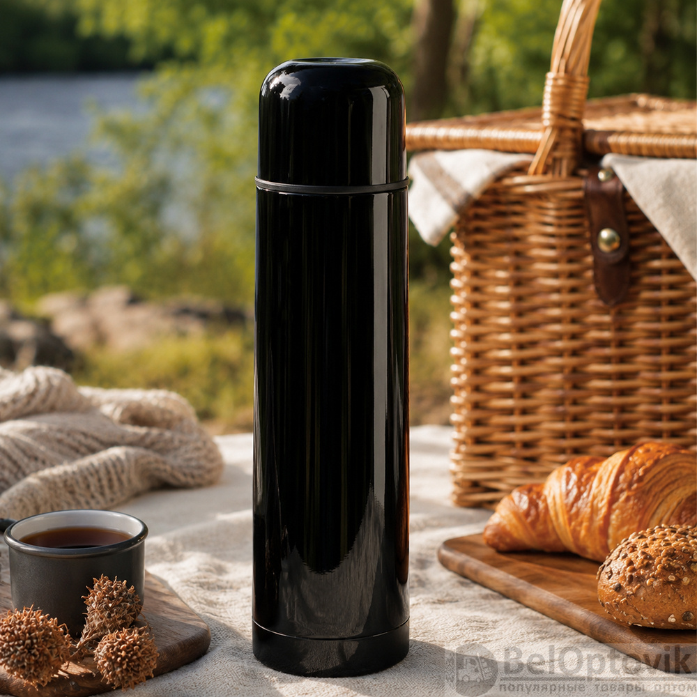 Термос Picnic Bright, черный