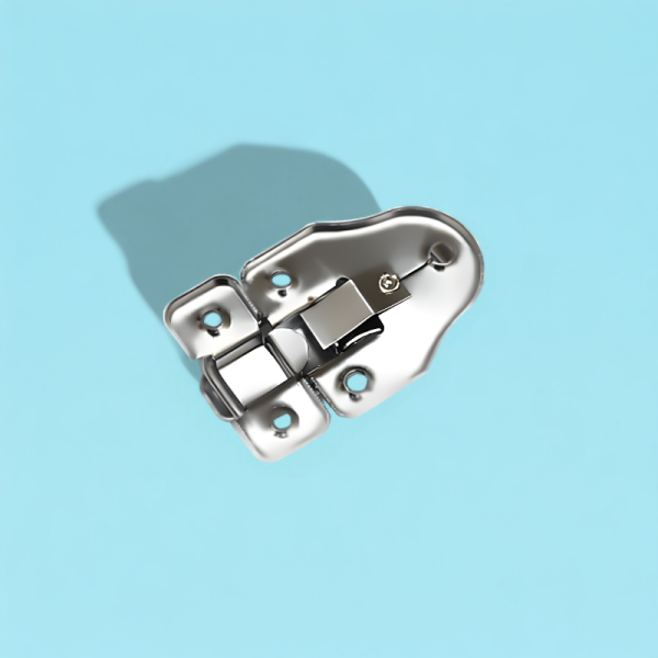 Чемоданный замок 61,2*39 мм Хромированный / Удобный и эффективный