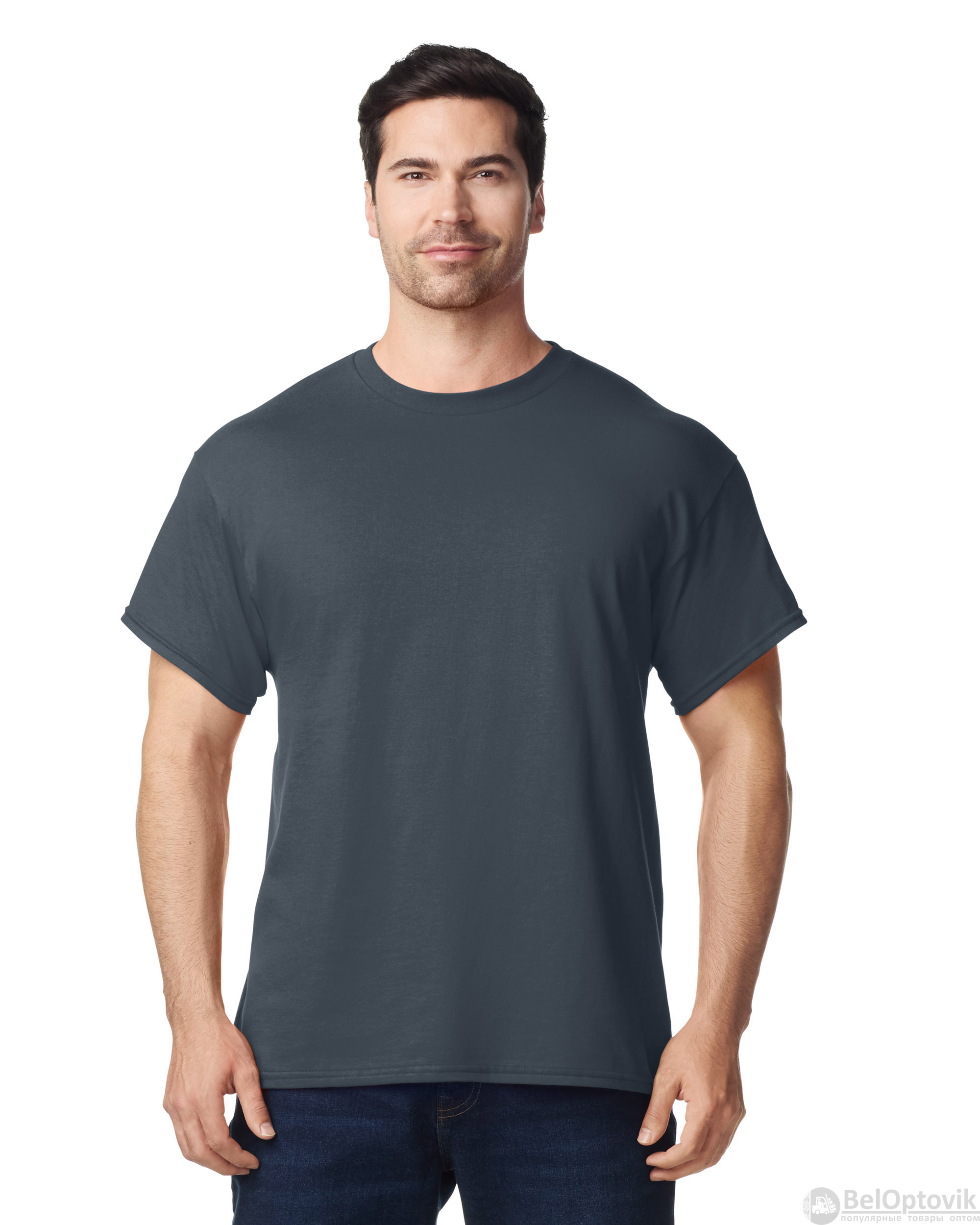 Футболка HEAVY COTTON, АСФАЛЬТОВЫЙ S