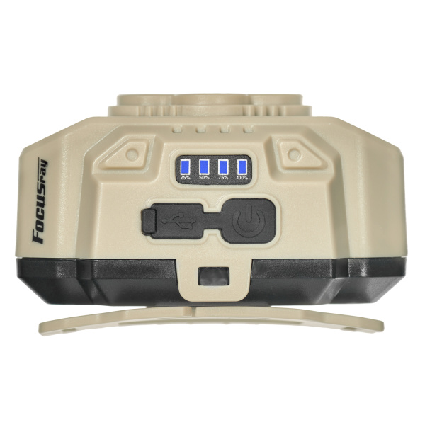 Фонарь налобный FOCUSray 1332 акку 18650 1200мАН 200 люмен,цифровой дисплей,сенсор,USB кабель 1/160, шт