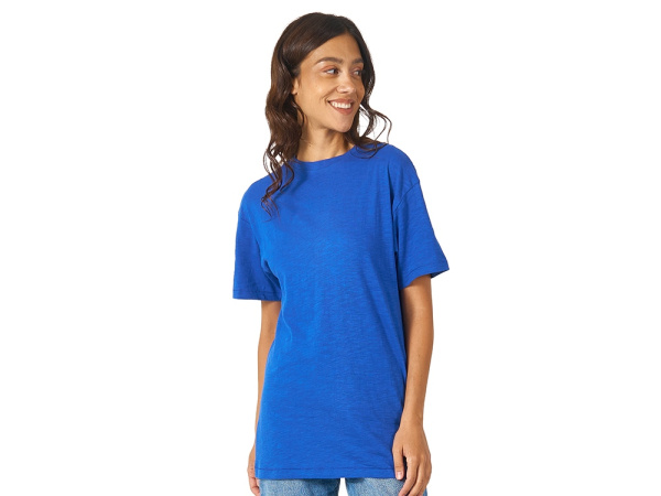 Футболка из текстурного джерси «Portofino», унисекс, Размер XL, Цвет классический синий