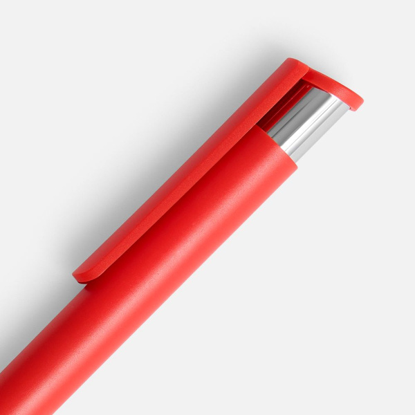 Ручка шариковая Tippo, красная, 13,7х1,1 см