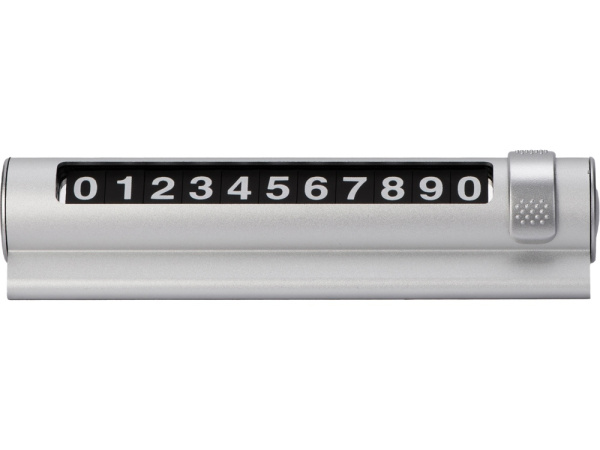 Парковочная табличка «Frontpark», Цвет серебристый