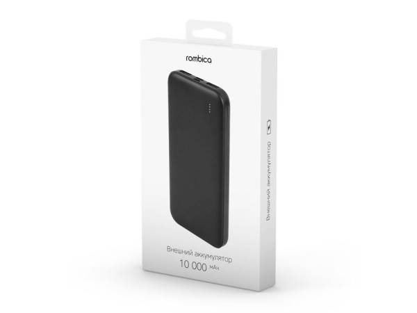 Внешний аккумулятор «NEO P10», 10000 mAh, Цвет черный