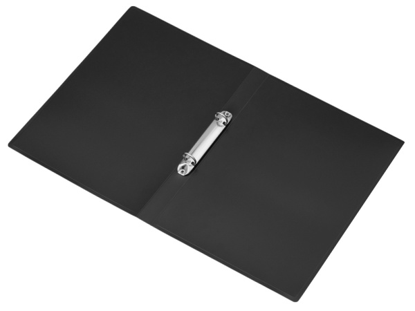 Папка на 2-х кольцах, Цвет черный