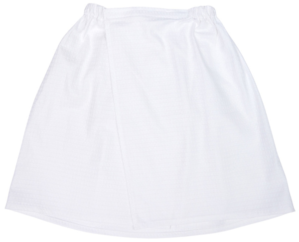 Килт для бани вафельный «Tranquil», мужской, Цвет белый