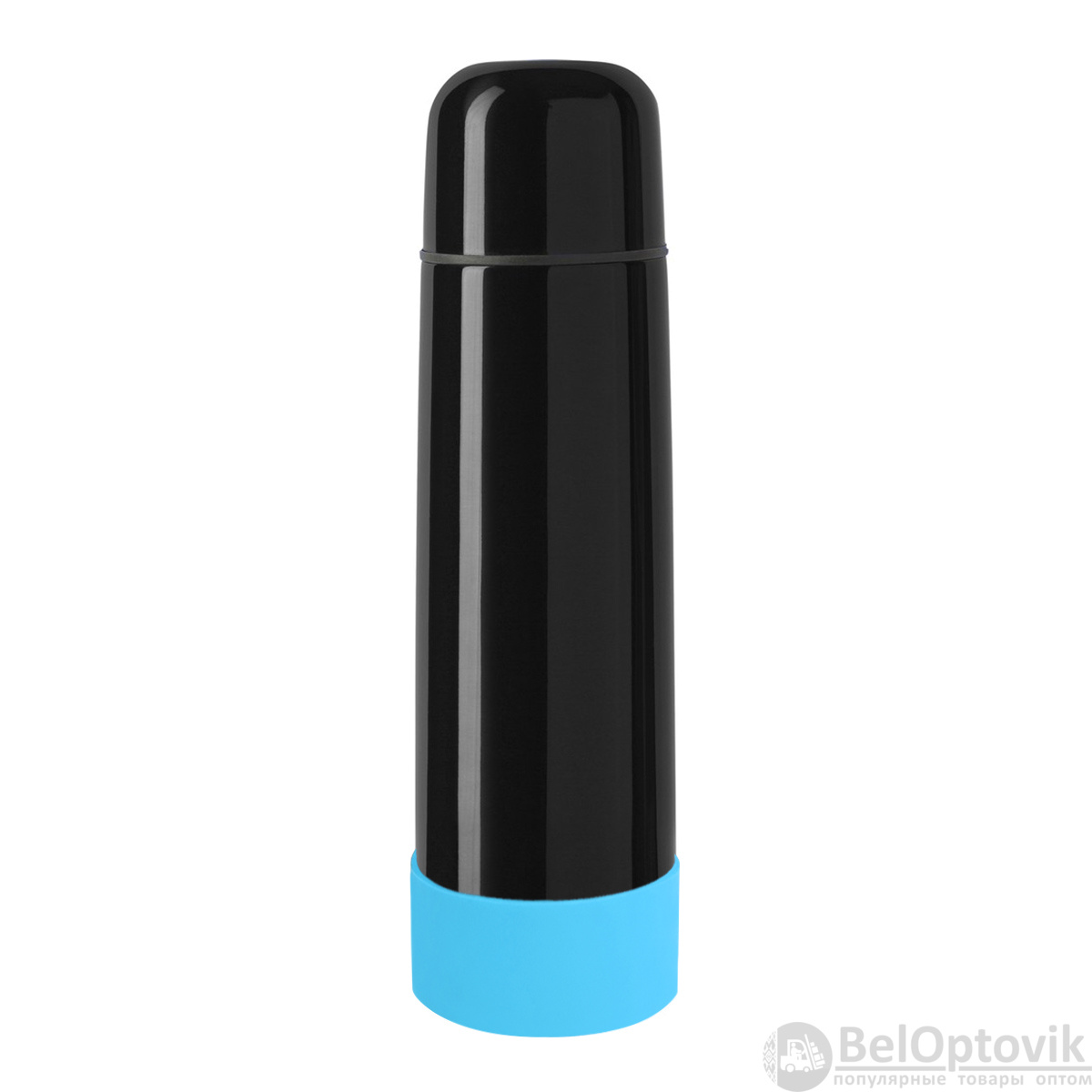 Термос Picnic Bright To Go, чёрный/бирюзовый