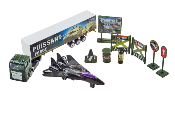 Игрушечный набор Battle of Valor с грузовиком