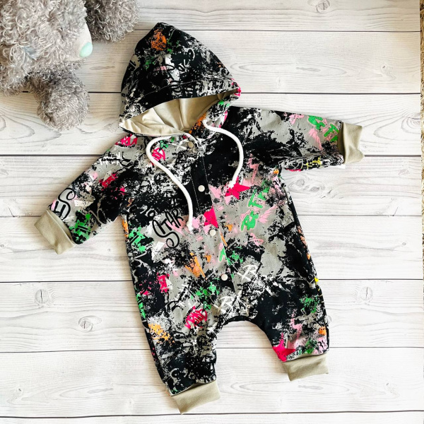 Комбинезон для новорожденного из натурального хлопка Bebika (20/13-29)