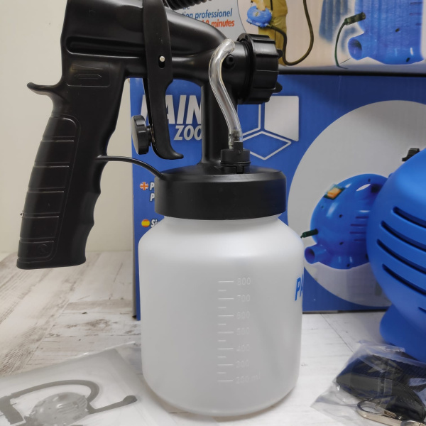 (Оригинал!) Электрический краскопульт- распылитель Paint Zoom